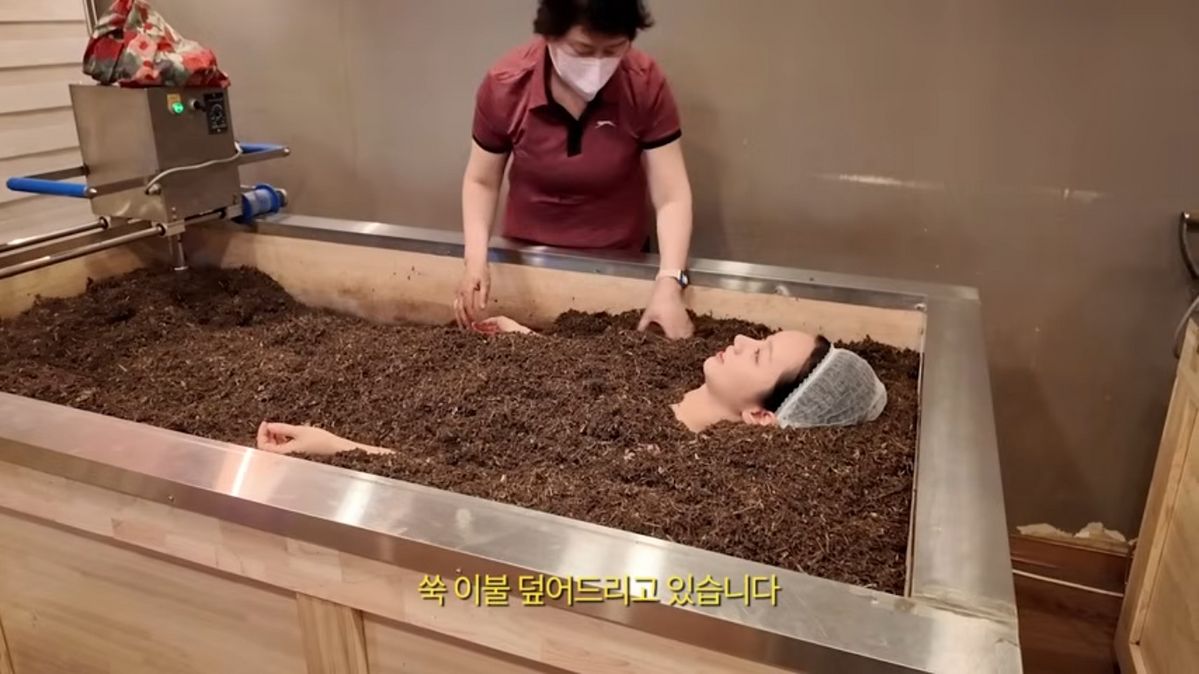 혜리 효소 찜질 | 유튜브 <혜리>