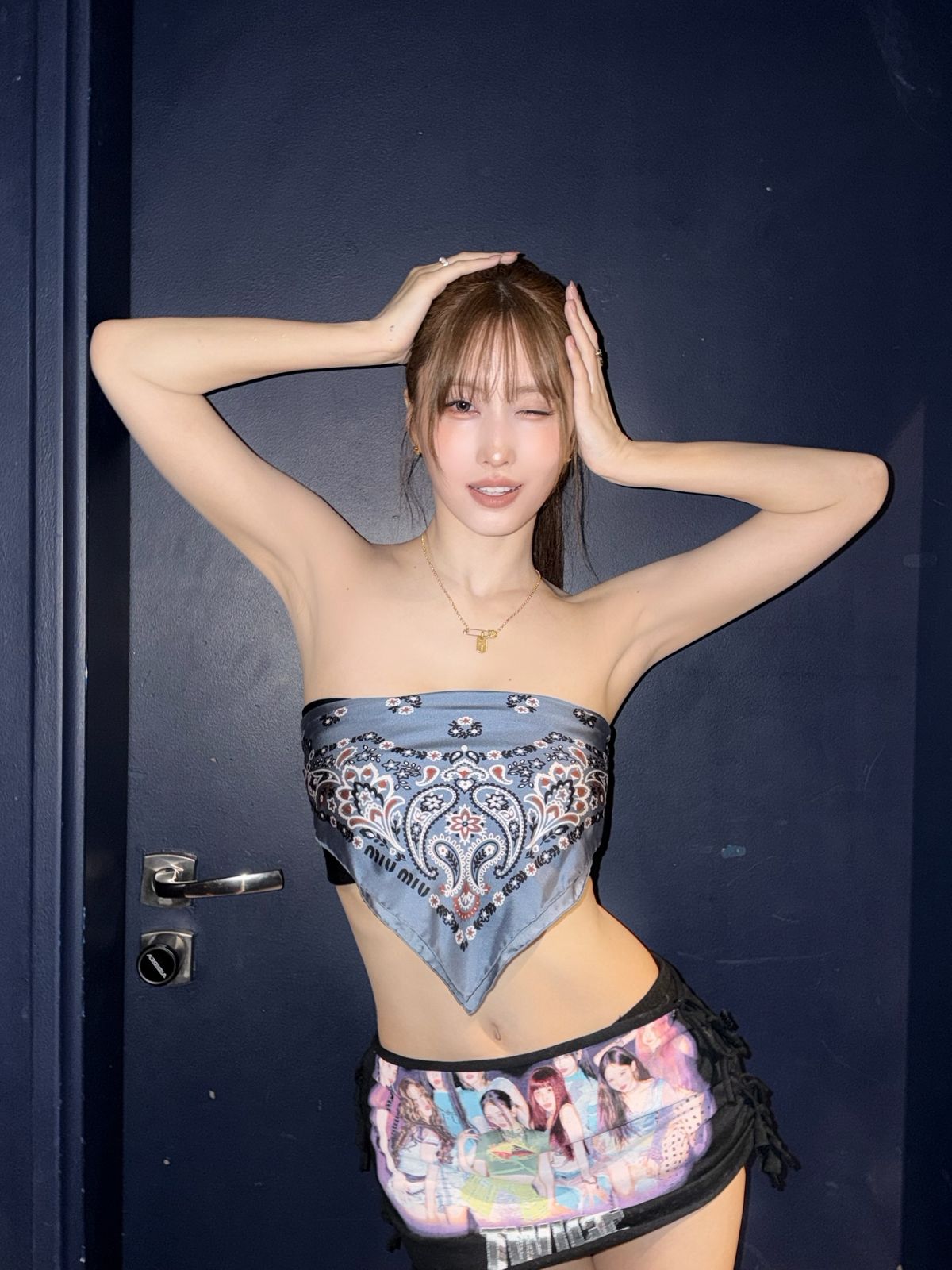 트와이스 모모 운동 | 인스타그램 @momo