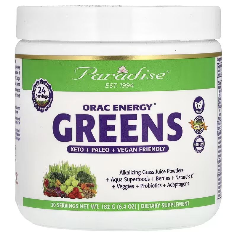 ORAC Energy® 그린스, 182g(6.4oz)