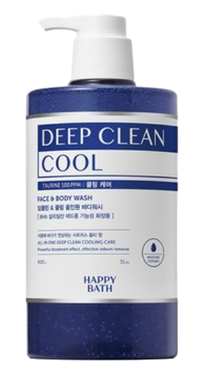 딥클린 타우린 쿨링케어 바디워시 시트러스 쏠티향