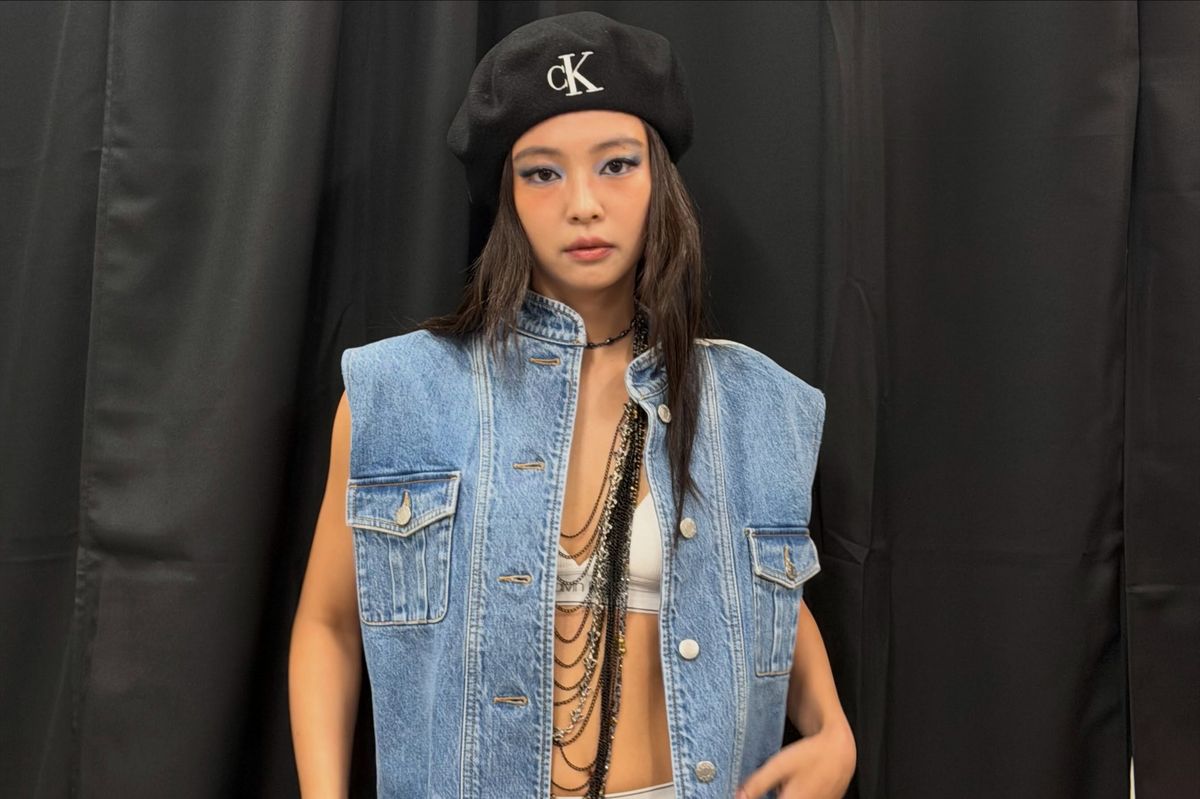 제니 데님 패션 | 인스타그램 @jennierubyjane