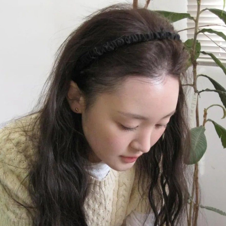 Basic slim celluloid hairband