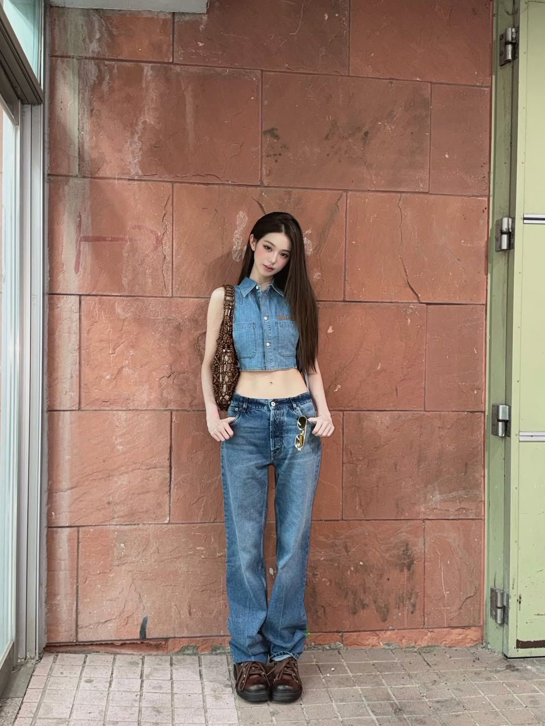 장원영 청청패션 | 인스타그램 @for_everyoung10