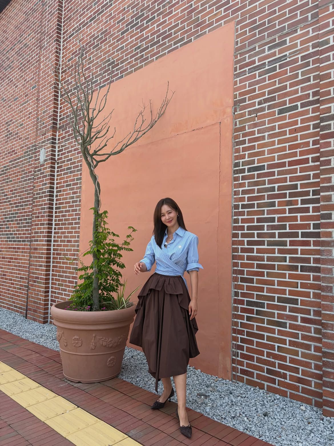 유리 하객룩 패션 | 인스타그램 @yulyulk