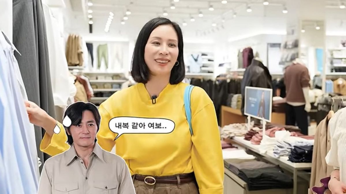 고소영 헨리넥 패션 | 출처 유튜브 <고소영>