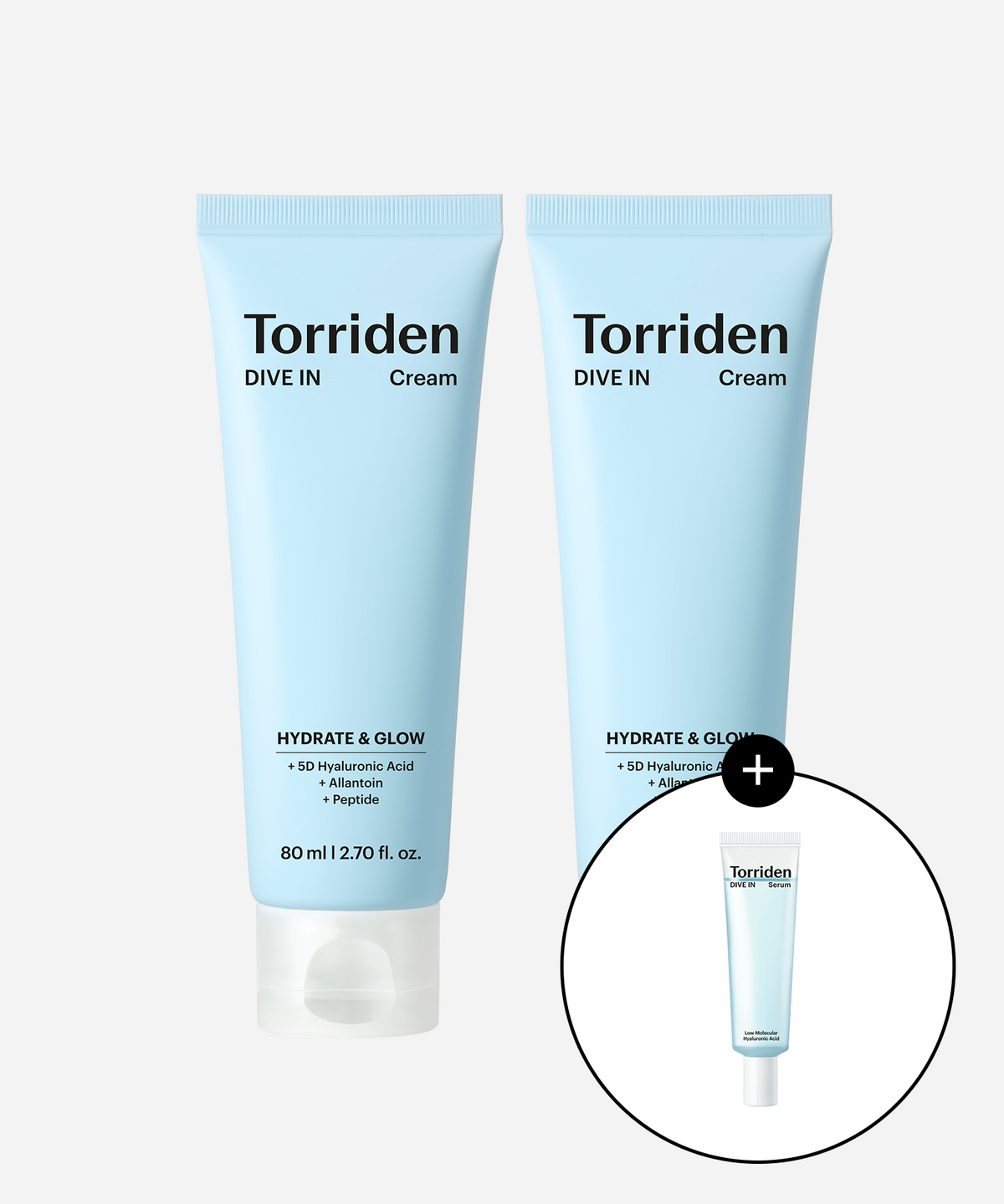 다이브인 저분자 히알루론산 크림 80ml x 2개