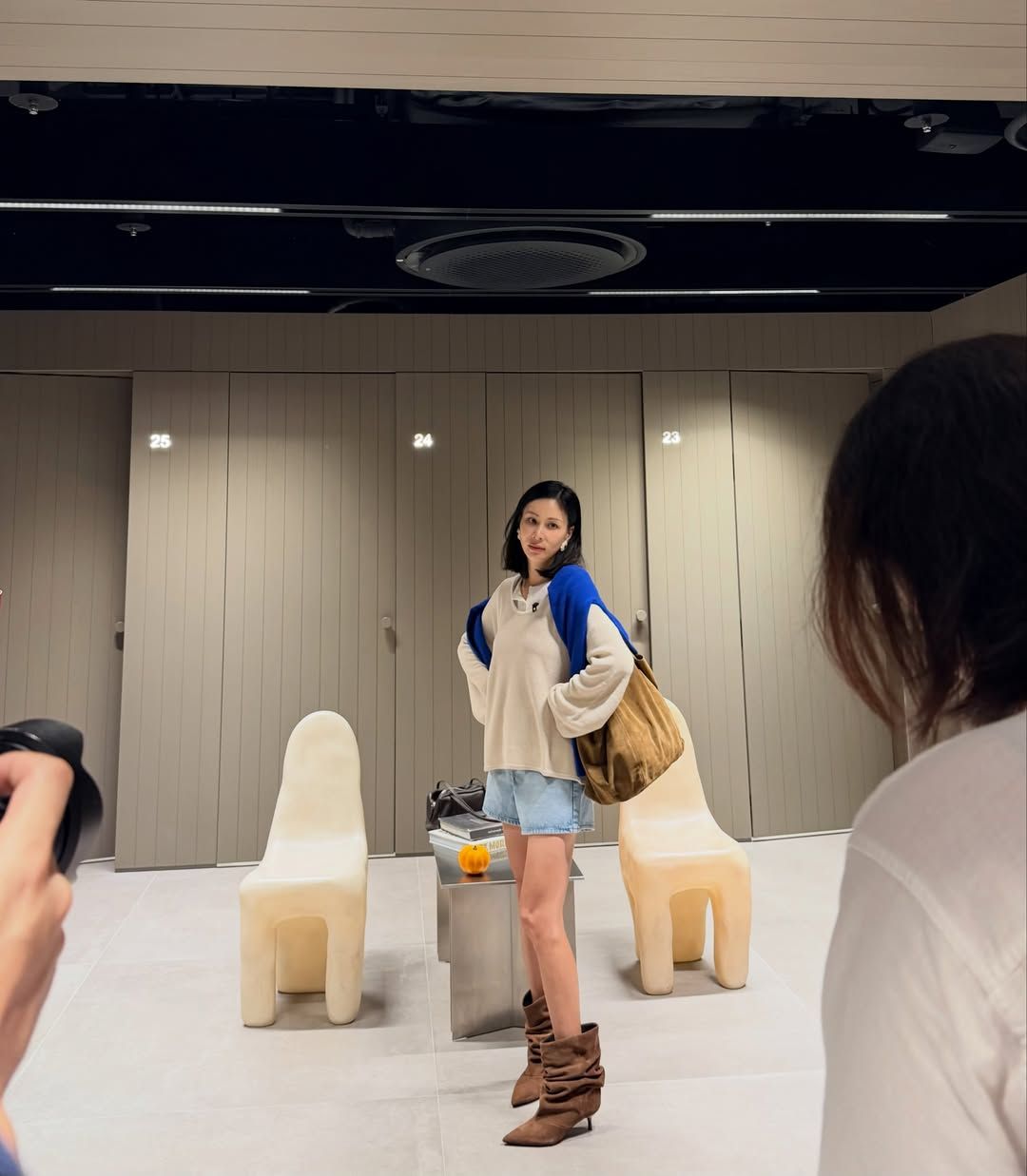고소영 헨리넥 패션 | 인스타그램 @kosoyoung_official