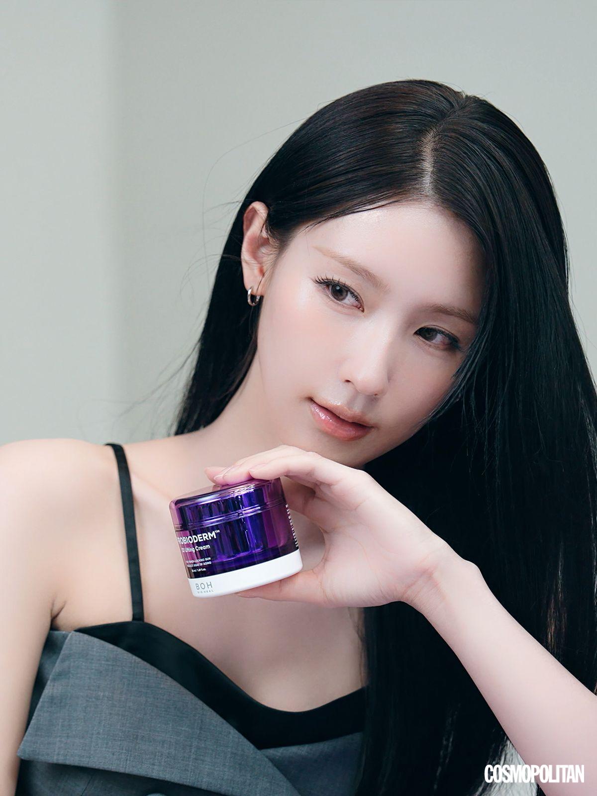 코스모폴리탄 11월호 촬영 현장의 미연