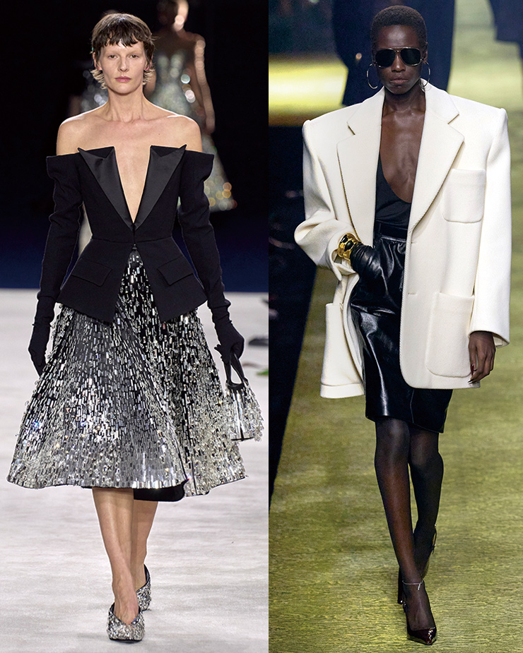 BALMAIN & Saint Laurent