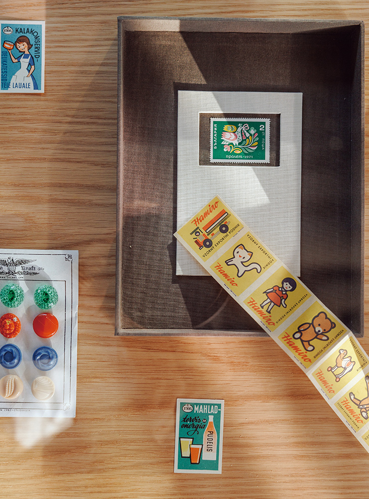 김재원 대표가 직접 모은 ‘이페메라’들.