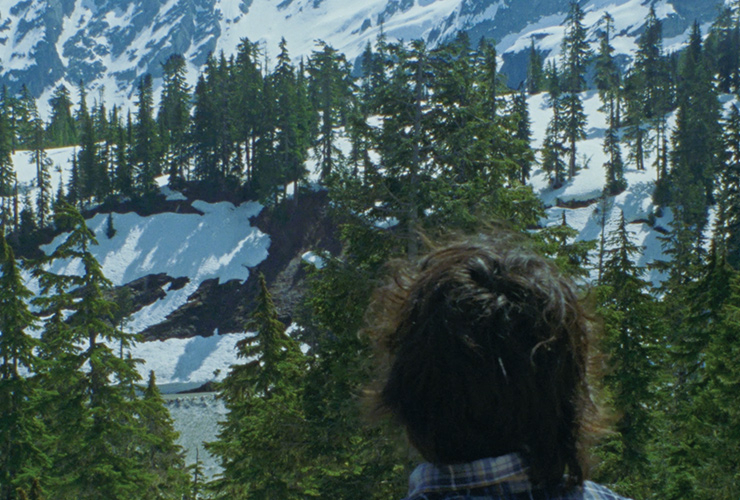 Sky Hopinka, Just a Soul Responding (16mm to HD digital transfer, 4 channels, color, sound, TRT 15:45), 2023 Courtesy of the artist and Broadway.