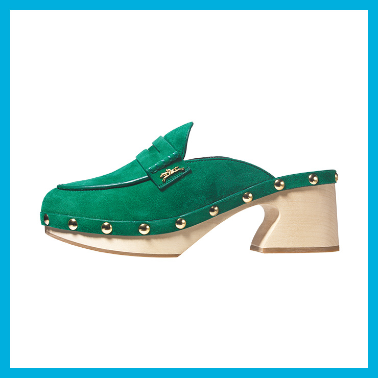 클로그 80만원 롱샴.