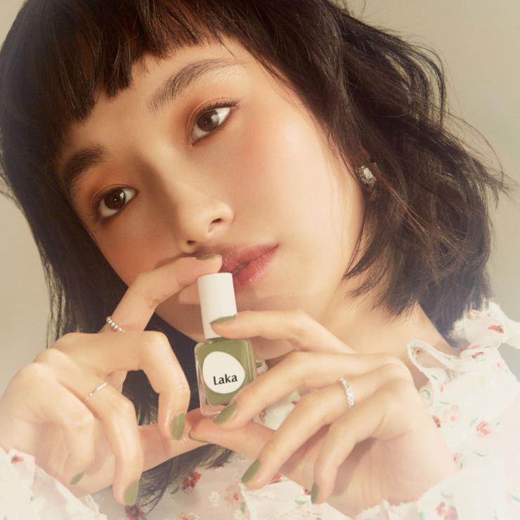 라카 글래시 네일 컬러 #티 그린