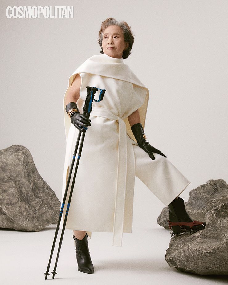  드레스 코트 가격미정 페라가모. 장갑, 앵클부츠 스타일리스트 소장품. 