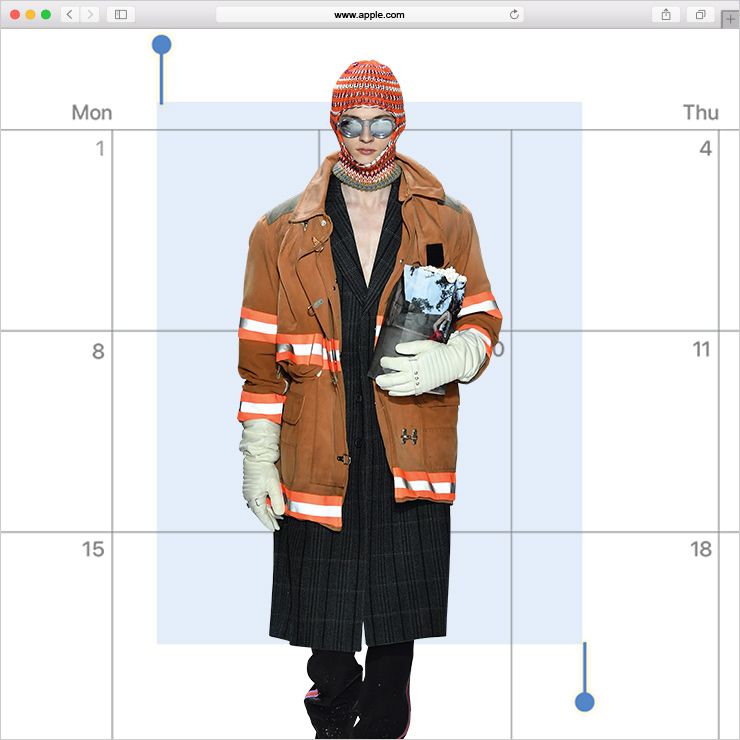  2018 F/W Calvin Klein 205W39NYC